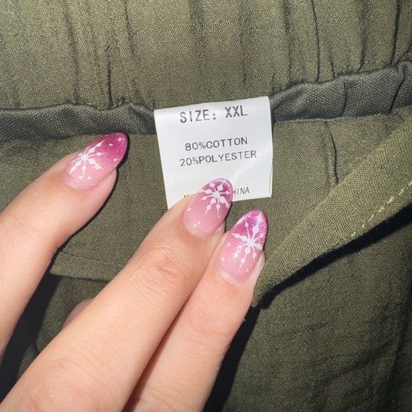 Green Ruffled Mini Skirt - Picture 3 of 3